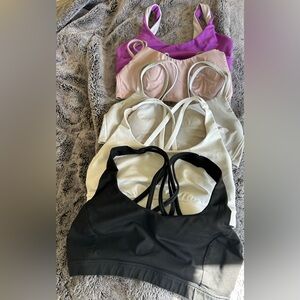 Lululemon 5 sports bra bundle. Good condition.